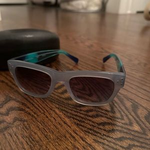 BCBGMAXAZRIA Blue/Grey Sunglasses
